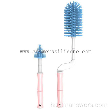 100% Matsayin Abinci Liquid Silicone Handle Brush